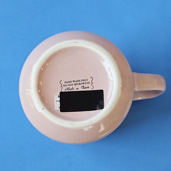 Mushrooms Pink Mug Counter Culture Fly Agaric / Amanita Ceramic Coffee Tea Mug - Picture 6 of 6